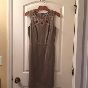 Antonio Melani Dress with Unique Beaded Detailing